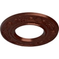thumbnail image 3 of Ekena Millwork 8"OD x 3 7/8"ID x 1/2"P Daniela Ceiling Medallion (Fits Canopies up to 3 7/8"), Hand-Painted Antique Copper, 3 of 6