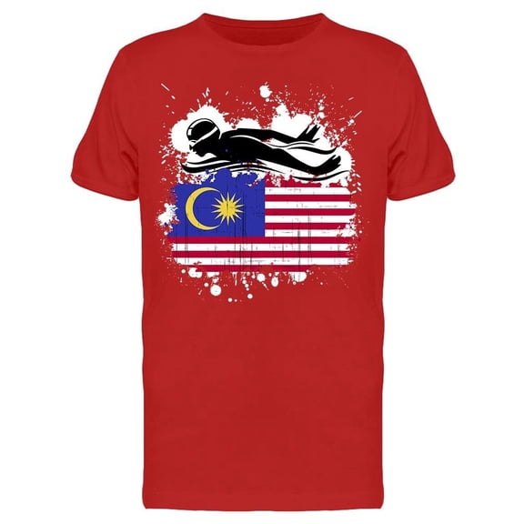 Swimming Team Of Malaysia Tee Men's -Image by Shutterstock Men's T-shirt