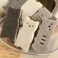 thumbnail image 1 of Dual Textured Kitchen Sponges Non Scratch Heavy Duty Absorbent Cat Design 4 Pack, 1 of 6
