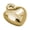 S11 golden hearts, variant on Puffy Heart Pendant Heart Bead Charms Solid-Ball Pendant Jewelry Making Supplies