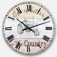 thumbnail image 1 of Designart « Moment de Ferme Tracteurs Horloge Murale de Ferme, 1 of 4