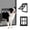 Black, variant on NAMSAN Large Dog Door for Screen/Sliding Door, Magnetic Self-Closing & Lockable, Black