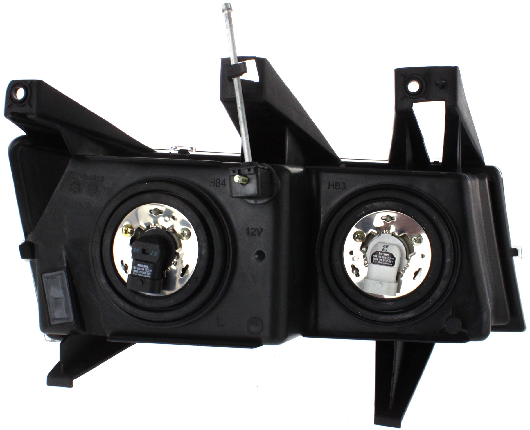 Headlight Compatible With 2004-2012 Chevrolet Colorado GMC Canyon Left Driver Halogen With bulb(s) CAPA Certified