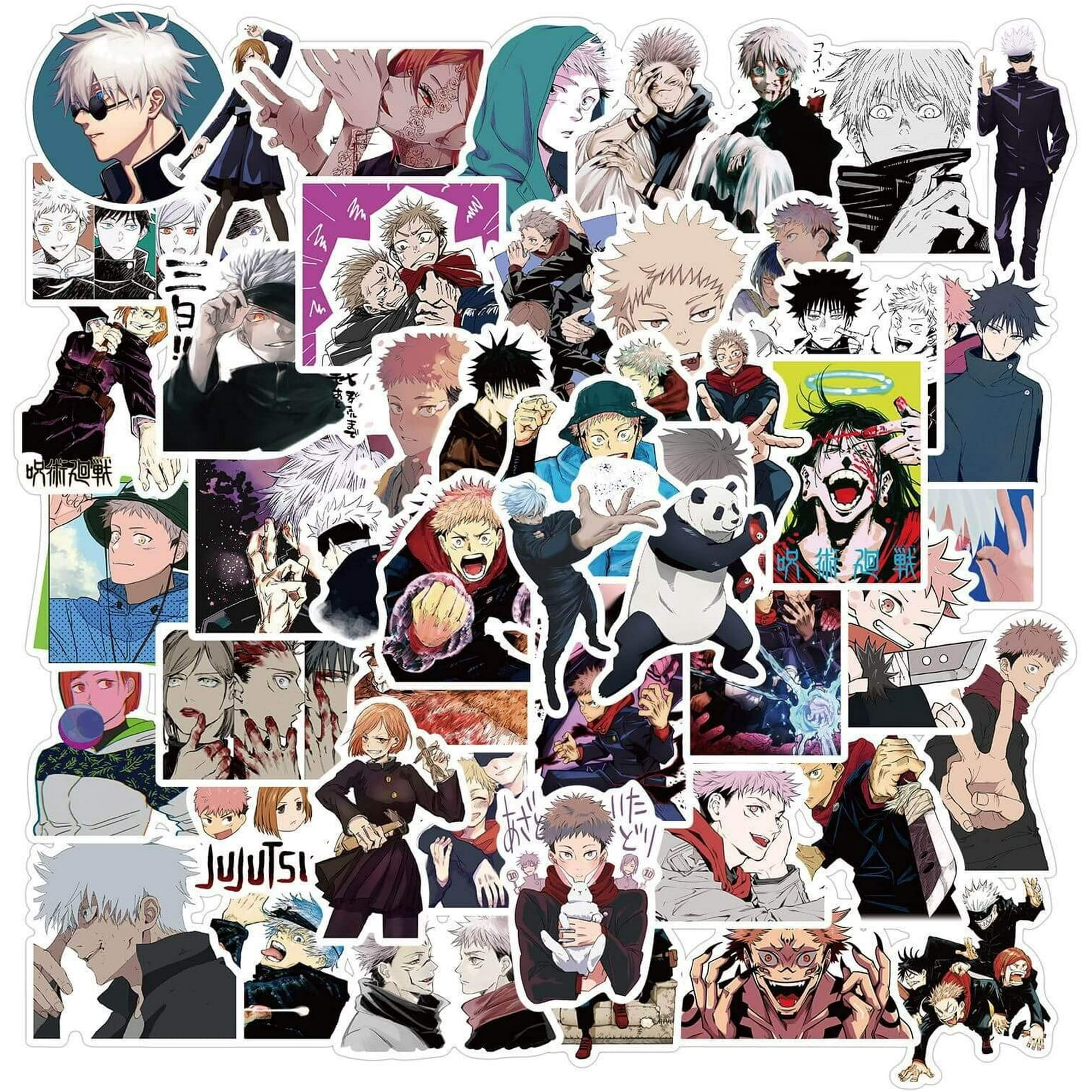 50Pcs Jujutsu Kaisen Anime Stickers Decals, Vinyl Comic Waterproof Stickers for Laptop Phone Water Bottles Computer | Walmart Canada 50Pcs Jujutsu Kaisen Anime Stickers Decals, Vinyl Comic Waterproof Stickers for Laptop Phone Water Bottles Computer | Walmart Canada