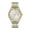 Two Tone, variant on Caravelle Designed By Bulova Men's Coin Edge Gold-Tone Stainless Steel Dress Watch 41mm 44B121