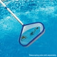 Mainstays Deluxe Swimming Pool Leaf Rake with Aluminum Handle