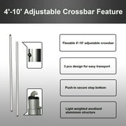 VIP Crowd Control Pipe and Drape, Backdrop Kit, Framework(10x20ADJ (14x16 Base) ***Upgraded Version***