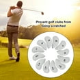 thumbnail image 4 of 12 Pieces/Set Golf Club Head Covers Spare Parts Portable Decorative Sleeve Attachment for Learner Beginner White, 4 of 8