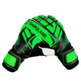 thumbnail image 3 of Guantes de portero para adultos Guantes de fútbol de látex antideslizantes para hombres y mujeres SAIPULANG Verde fluorescente/8, 3 of 7