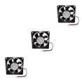 thumbnail image 3 of Youkk Cooling Fan Computer CPU Cooler Laptop Desktop Cooling 7cm Gaming Computer Accessory 7x7x2. 5cm 3Set, 3 of 6