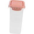 thumbnail image 1 of Box Bread Storage Box Storage Containers Bread Case with Lids Toast Organizer Bread Storage Bin Sealed Bread Container Bread Keeper Dried Fruit Plastic Storage Rack re-usable, pink, 1 of 8