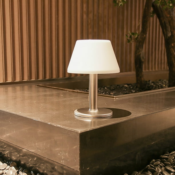 Solar garden table lamp deals