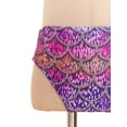 thumbnail image 6 of Alvivi Girls Two Piece Swimsuit Halter Crop Tank Top with Bottoms Summer Seaside Swimwear Purple 6-8, 6 of 7