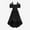 Black A, variant on Gothic Dresses for Women Bandage Midi Dresses Sleeveless Irregular Halloween Costumes Black Dresses for Women Party
