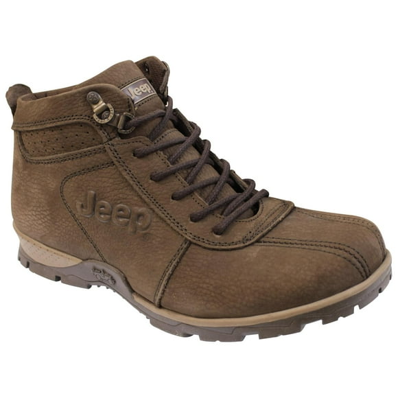Botas Hombre JEEP Casuales Original Durables Resistentes cafe 25.5