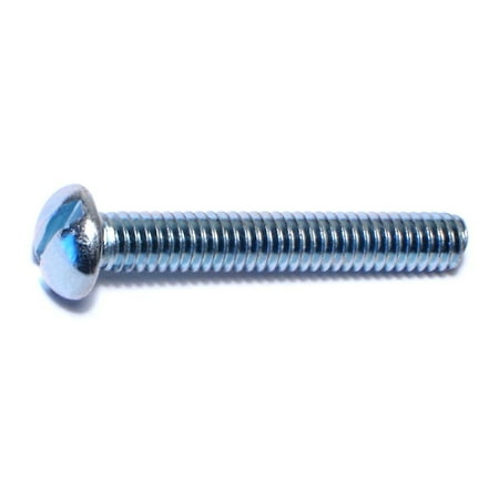 

#12-24 x 1-1/2 Zinc Slotted Round Head Machine Screws (20 pcs.)