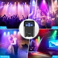 thumbnail image 6 of Ukfog 6x18W LEDs Stage Par Lights, Sound Activated RGBWA+UV 6 in 1 Uplights with Remote/APP/DMX512 Control  for Indoor Parties Disco Club KTV Bar Stage DJ Lighting, 6 of 8