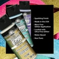 thumbnail image 3 of FolkArt Extreme Glitter Acrylic Craft Paint Set, 2 fl oz, 10 Colors, 3 of 8