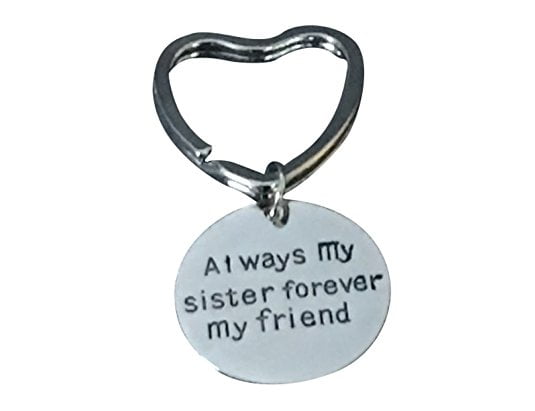 sister keychain