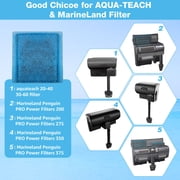 Tawatiler 6/9/12/16/24 Pack EZ-Change #3 Fish Tank Filter Cartridge for Aqua-Tech 20-40 & 30-60 Power Filter,6 Pack