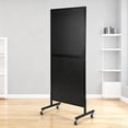 thumbnail image 3 of Kojooin Metal Pegboard Display Stand with Wheels, Adjustable Height Floor Display Rack with T-Base and Hooks, 3 of 7
