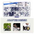 thumbnail image 3 of Phenofice 1Jgo Kit Universal De Herramientas Y Tornillos Para Mantenimiento De Autos Rc Caja Portátil Multicolor, 3 of 7