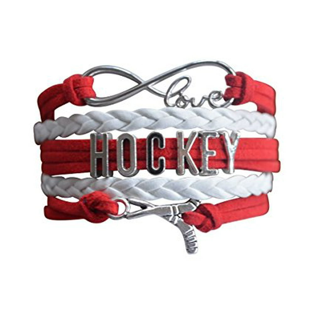 Infinity Collection Hockey Bracelet Girls Hockey Bracelet Hockey