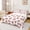 White Pink 01, variant on Feelyou Green Tennis Bow Twin Sheets for Girls, Pink Cartoon Butterfly Tie Bedding, 3-Piece, 1 Flat Sheet, 1 Fitted Sheet and 1 Pillowcase