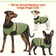 thumbnail image 5 of IDOMIK Dog Sweater, Warm Christmas Sweatshirt, Doggie Pullover Knitwear Clothes for Fall Winter, Green, XS, 5 of 7