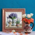 thumbnail image 1 of Cuadros Decorativos 5D diamante pintura lavanda ramo completo redondo taladro DIY mosaico decoración del hogar Ndcxsfigh  Nuevos Originales, 1 of 7