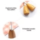thumbnail image 4 of Utensilios, cucharas y tenedores para niños pequeños, juego de cubiertos de acero inoxidable para niños pequeños, juego de cubiertos de autoalimentación para niños, 4 of 5