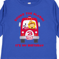 thumbnail image 4 of Inktastic Fire Truck 3rd Birthday Boy Boys Long Sleeve Toddler T-Shirt, 4 of 5