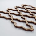 thumbnail image 4 of Ekena Millwork 7 3/8"W x 7 3/8"H x 3/8"T Extra Small Casablanca Decorative Fretwork Wood Wall Panels, Birch, 4 of 6