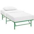 thumbnail image 5 of Modway Horizon Stainless Steel Twin Metal Bed Frame in Green, 5 of 8