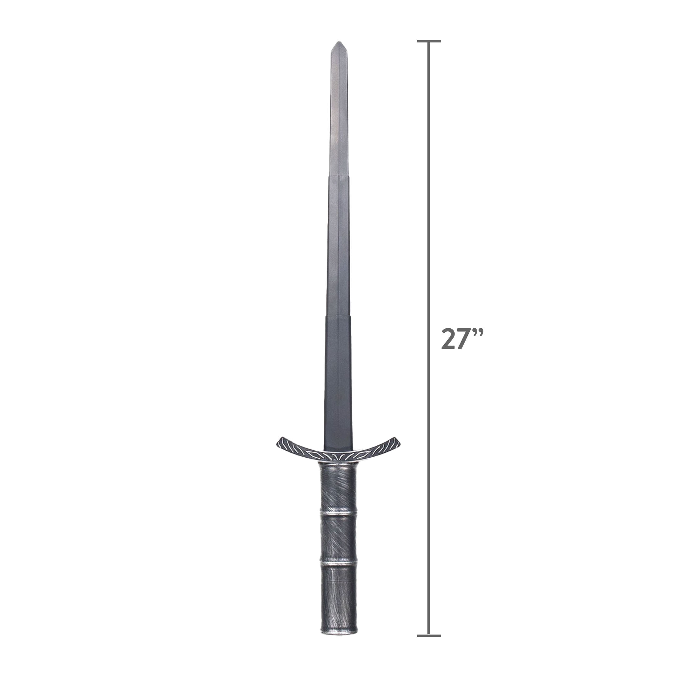 Retractable Knight Sword Costume Accessory for Adults, Multicolor, Halloween by Way To Celebrate