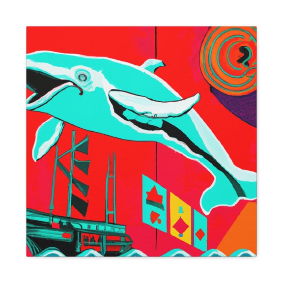 Whale in the Sky - Canvas