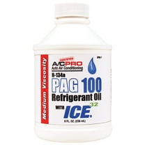 Interdynamics PAG 100 Refrigerant Oil with ICE, 8 oz bottle, sold by each