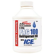 Interdynamics PAG 100 Refrigerant Oil with ICE, 8 oz bottle, sold by each