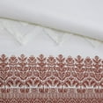thumbnail image 5 of Cotton Bedding Set 3 Piece Cotton Comforter Set with Chenille Tufting Auburn Full/Queen,Bed In A Bag, 5 of 12