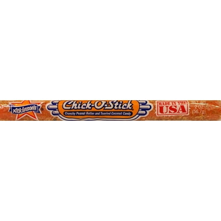 Chick-O-Stick Crunchy Peanut Butter/Coconut 2 Oz Each