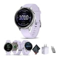 thumbnail image 1 of Reloj inteligente Garmin Venu 4, rastreador de actividad física, 41 mm, plateado y bígaro, 1 of 7