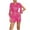 Hot Pink, variant on Odeerbi Solid Color Sequin Jumpsuits for Women 2025 Fashion Ethnic Style Solid Cold Shoulder Pants Suspender Long Sleeve Jumpsuit Beige