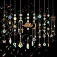 thumbnail image 1 of 6 piezas de cristales coloridos atrapasueños colgantes para ventana, bola de cristal, prisma, arcoíris, colgantes para jardín, árbol de Navidad, boda, fiesta, patio, coche, hogar, decoración interior, 1 of 4