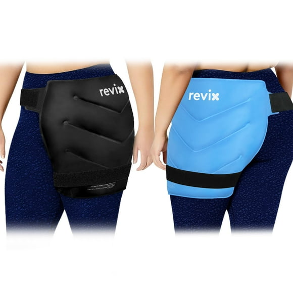 REVIX Extra Large Reusable Ice Packs for Bursitis Hip Pain Relief, Cold Packs for Injuries Hip Flexor Pain, Hip Surgery Recovery Supplies for Arthritis & Inflammation, Hip Replace