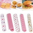 thumbnail image 2 of Papel encerado de grado alimenticio para envolver alimentos, envoltorios para pan, sándwich, hamburguesa, patatas fritas, herramientas para hornear, 10 unidades por juego, 2 of 4