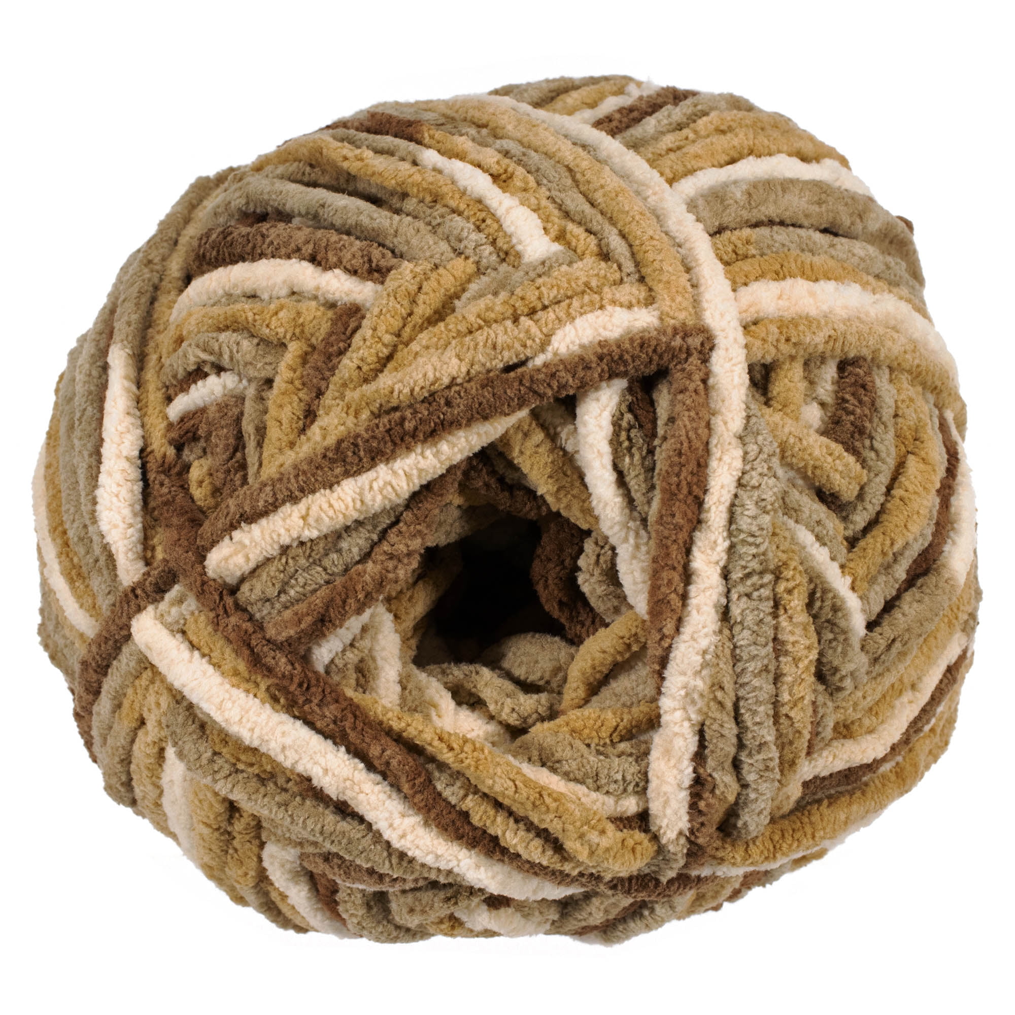 220 Yard Skein of Super Bulky Size 6 Blanket Yarn - 100% Polyester Fibers - Machine Wash and Dry - Ideal for Weaving, Knitting, and Crocheting