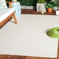 thumbnail image 2 of SAFAVIEH Sisal All-Weather Dania Solid Indoor/Outdoor Area Rug, Ivory, 4' x 6', 2 of 6