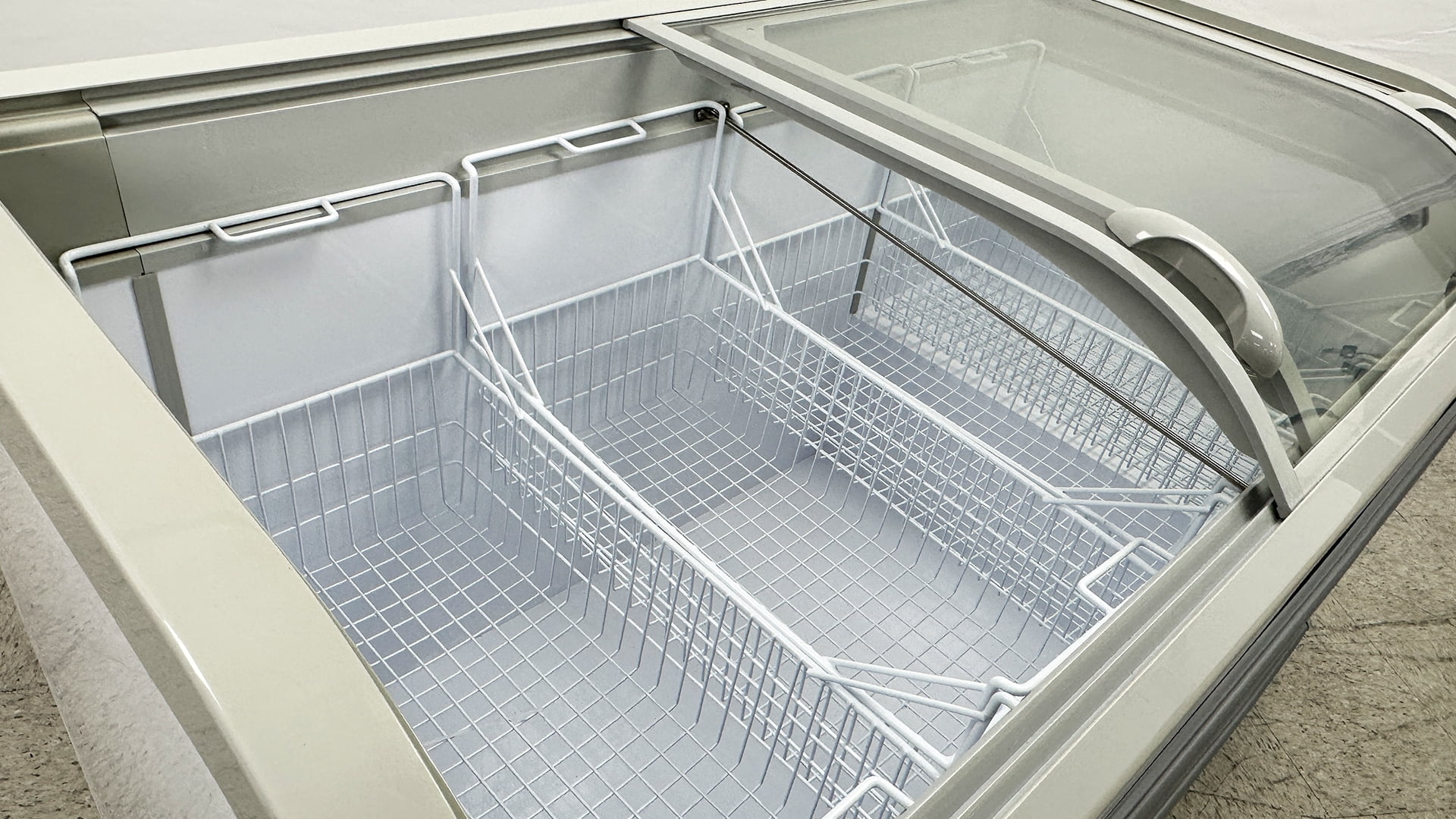 Cooler Depot 56 In. Supermarket Grocery Freezer Commercial Chest Freezer WD-500Y, NSF Certified