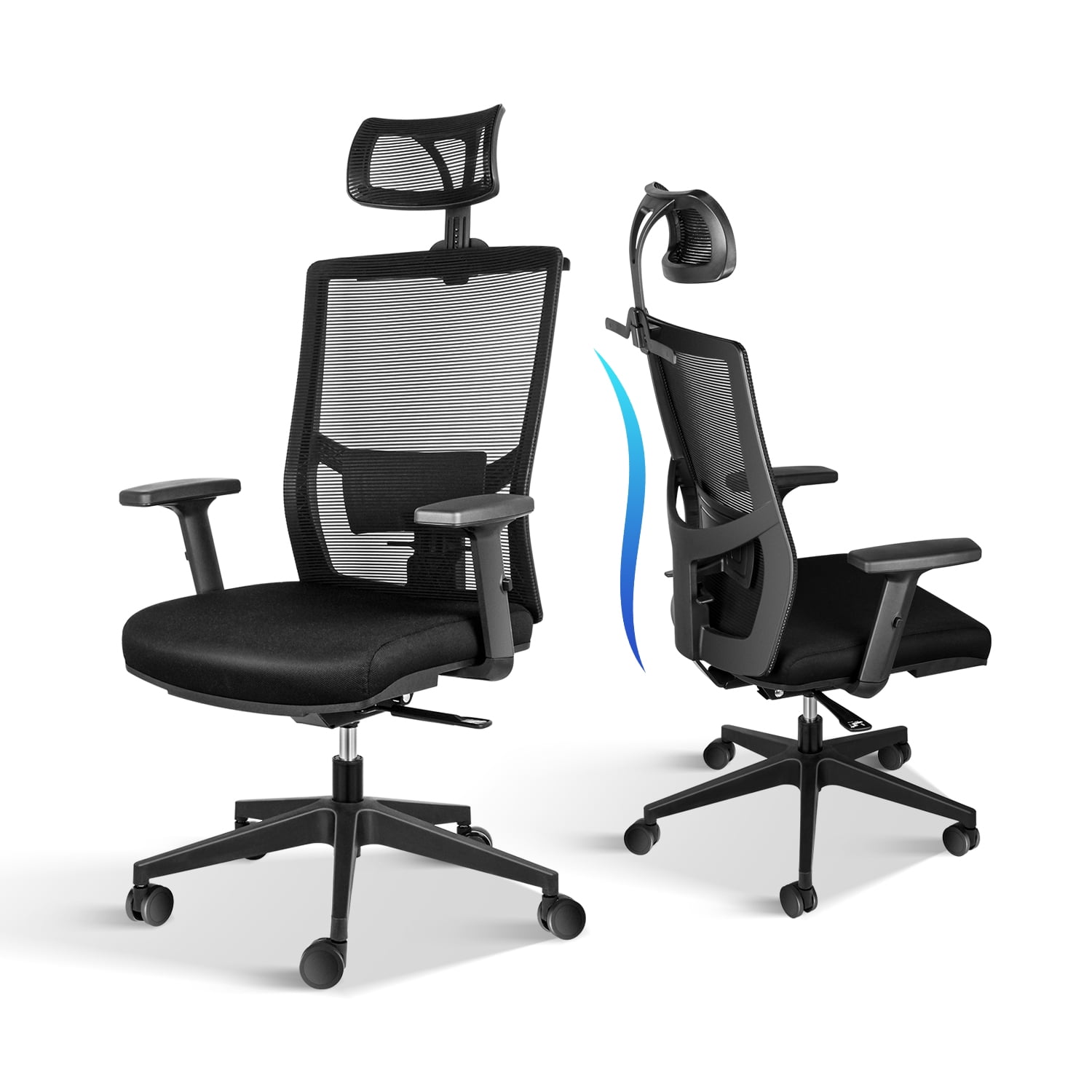 YSSOA Office Ergonomic Mesh Computer Chair with Wheels