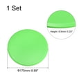 thumbnail image 2 of Uxcell Exercise Core Sliders, 175mm Dia. Glider Discs Dual Sided Usage for Full Body Workout, Green, 2 of 5